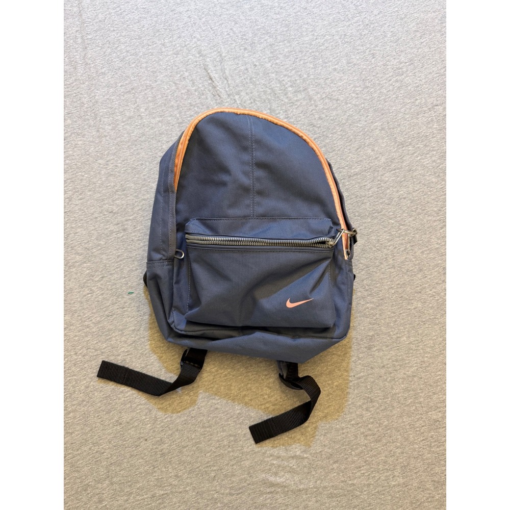 Nike Brasilia JDI Mini Backpack Blue Orange BA4606-492 Just Do It Bag